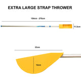 Truck Strap Guide Thrower Tool - Portable Cargo Strap Throwing Pole Launching Strap over High Loads